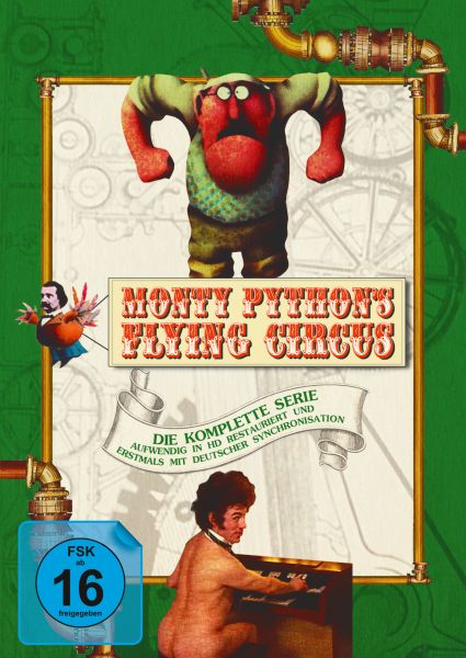 Monty Python&#039;s Flying Circus - Die komplette Serie auf DVD (Staffel 1-4)