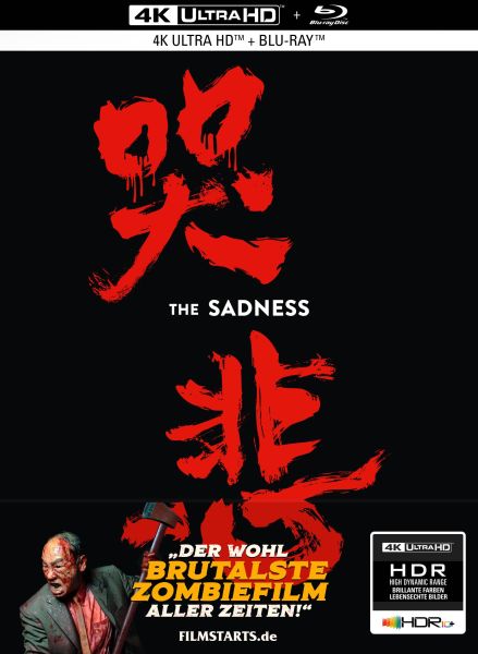 The Sadness - 2-Disc Limited Collector&#039;s Edition im Mediabook (UHD Blu-ray + Blu-ray)