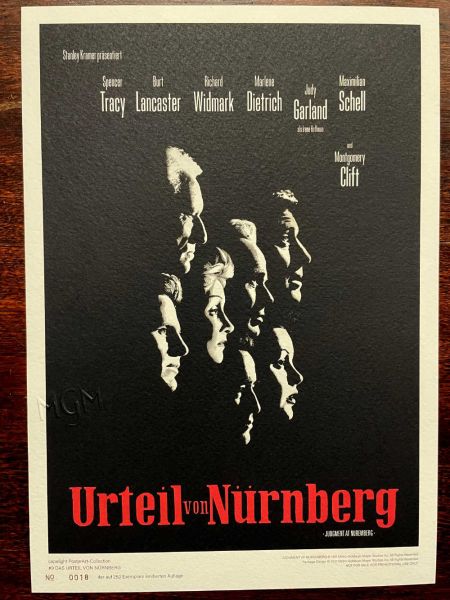 capelight PosterArt-Collection #9 Urteil von Nürnberg