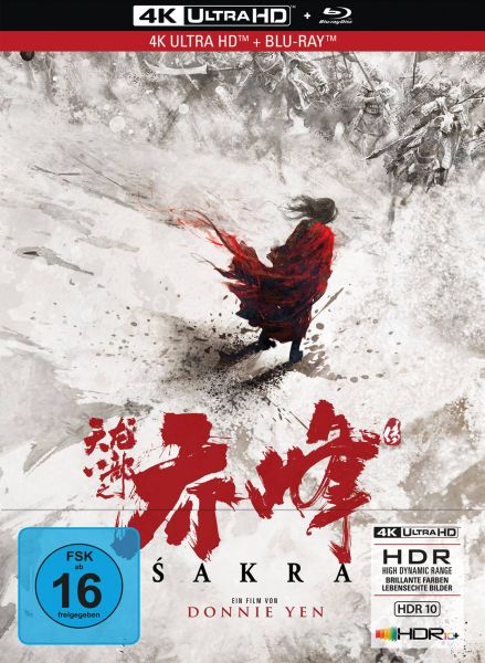 Donnie Yen's SAKRA - 2-Disc Limited Collector's Edition im Mediabook (UHD-Blu-ray + Blu-ray)