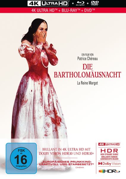 Die Bartholomäusnacht - 3-Disc Limited Collector's Edition im Mediabook (UHD BD + BD + DVD)