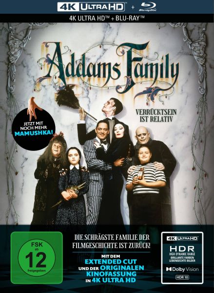 Addams Family - 2-Disc Limited Collector&#039;s Edition im Mediabook (UHD Blu-ray + Blu-ray)