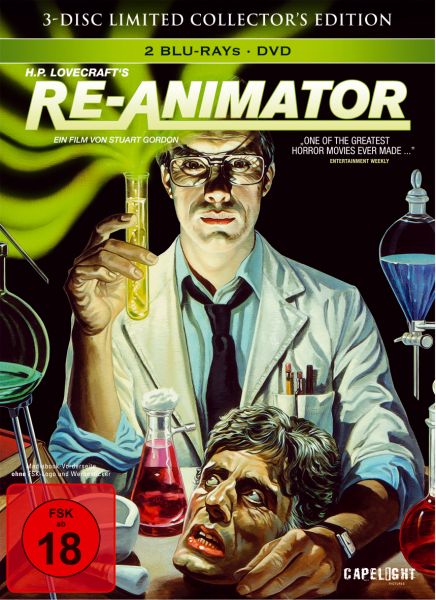 Re-Animator (3-Disc Limited Collector&#039;s Edition Mediabook) (OUT OF PRINT)