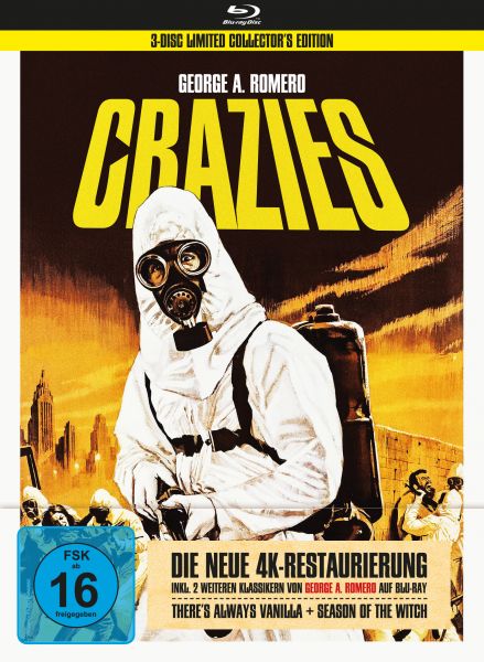 George A. Romero&#039;s Crazies (+ Bonusfilme) - 3-Disc Collector&#039;s Edition im Mediabook