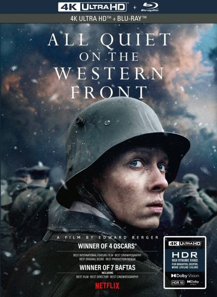 All Quiet on the Western Front (2022) 2-Disc Limited Collector's Edition 4K UHD-Blu-ray + Blu-ray