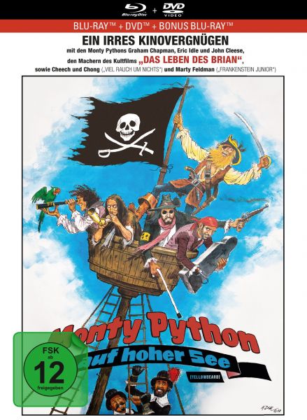 Monty Python auf hoher See - 3-Disc Limited Collector's Edition im Mediabook (Blu-ray + DVD + Bonus-