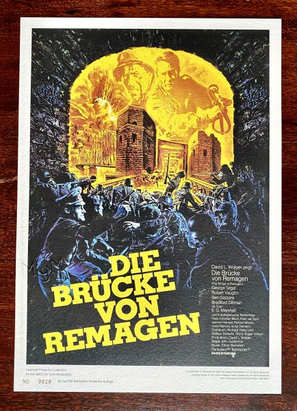 capelight PosterArt-Collection #4 Die Brücke von Remagen