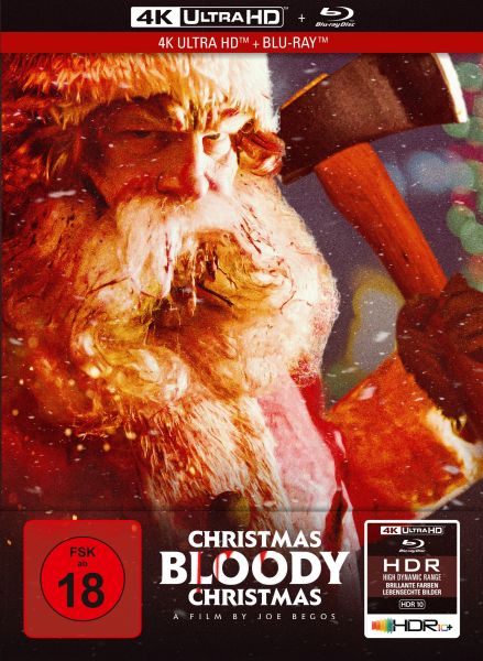 Christmas Bloody Christmas - 2-Disc Limited Collector's Edition im Mediabook (UHD-Blu-ray + Blu-ray)