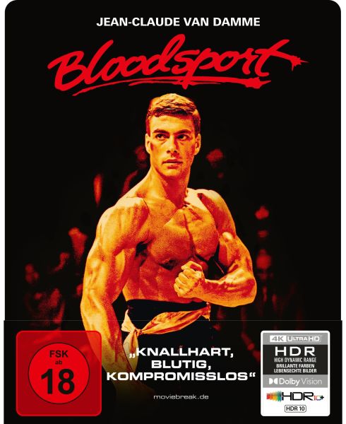 Bloodsport - im 2-Disc Limited SteelBook mit Quarterslip (UHD-Blu-ray + Blu-ray)